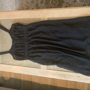 Kimchi Blue Midi, high low dress w/ lace detail